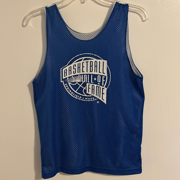 Basketball Hall of Fame Springfield Mass Mesh Basketball Ball Jersey Size S - Picture 1 of 4